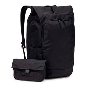 case LOGIC® Laptop-Rucksack Variate Kunststoff schwarz 28,0 l bis 43,2 cm (17 Zoll)