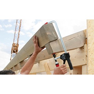 4008158030692 - Einhandzwinge EHZ mit 2-K-Griff EHZ60-2K Spann-Weite (max)600 mm Ausladungs-Maße100 mm