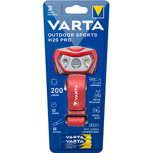 4008496021529 - H20 Pro 3AAA mBatterien VARTA Flashlights Outdoor Sports H20 Pro 3AAA mBatterien 4008496021529