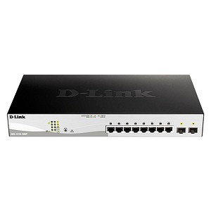 0790069467714 - D-Link DGS 1210-10MP - Switch - L2+ - Smart - 8 x 10 100 1000 (PoE+) + 2 x Gigabit SFP - Desktop an Rack montierbar 0790069467714 - D-Link DGS 1210-10MP - Switch - L2+ - Smart - 8 x 10 100 1000 (PoE+) + 2 x Gigabit SFP - Desktop an Rack montierbar