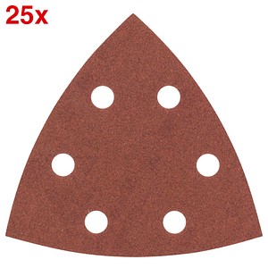 3165140603096 - Accessories 2607017110 Deltaschleifpapier mit Klett gelocht Körnung 240 Eckmaß 93 mm 25 St - Bosch 3165140603096 - Accessories 2607017110 Deltaschleifpapier mit Klett gelocht Körnung 240 Eckmaß 93 mm 25 St - Bosch