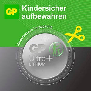 GP CR2430 Lithium Knopfzelle 3V 300mAh 5 Stück - Bild 4