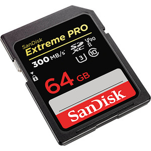0619659186616 - Speicherkarte Extreme PRO SDSDXDK-064G-GN4IN SDHC V90 bis 300 MB s 64 GB 0619659186616 Sandisk