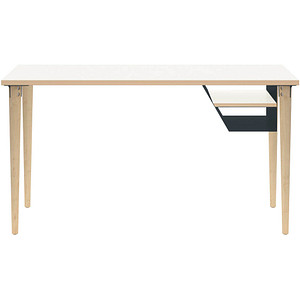 5020073843156 - Schreibtisch Poise POD1406W634 65-130cm (H) 140x60cm (BxT) rechteckig weiß eiche hell 5020073843156 Bisley 5020073843156 - Schreibtisch Poise POD1406W634 65-130cm (H) 140x60cm (BxT) rechteckig weiß eiche hell 5020073843156 Bisley