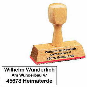 4044589170606 -  Holzstempel bis zu 4 Zeilen 4044589170606 Head