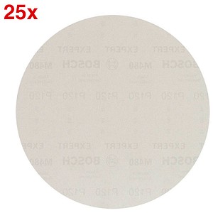 4059952540474 - EXPERT M480 2608900709 Schleifnetz für Trockenbauschleifer ungelocht Körnung 120 (Ø) 225 mm 25 St