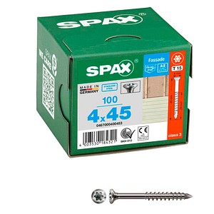 4003530184321 - 890189220040045 Fassadenschraube r 89018 Liko t-star 4 x 45 30 -t a 2 klein - Spax