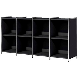 Kerkmann Aktenregal Lago anthrazit 158,0 x 38,0 x 78,0 cm, 1 St.