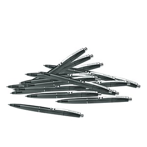 4004675010490 - Kugelschreiber K20 - Icy Colours schwarz transparent Schreibfarbe schwarz 20 St