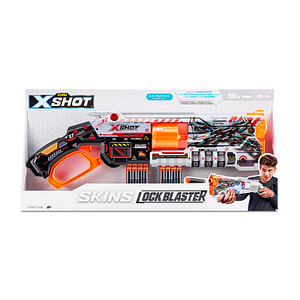 ZURU™ Blaster X-Shot Skins Lock schwarz, orange, weiß