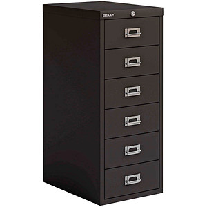 5020073859041 - BISLEY MultiDrawerâ„¢ Schubladenschrank schwarz 6 Schubladen 279 x 408 x 670 cm 5020073859041 - BISLEY MultiDrawerâ„¢ Schubladenschrank schwarz 6 Schubladen 279 x 408 x 670 cm