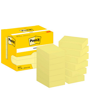 Post-it® Haftnotizen 653 gelb 12 Blöcke