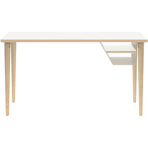 5020073844160 - Schreibtisch Poise POD1406W645 65-130cm (H) 140x60cm (BxT) rechteckig weiß eiche 5020073844160 Bisley 5020073844160 - Schreibtisch Poise POD1406W645 65-130cm (H) 140x60cm (BxT) rechteckig weiß eiche 5020073844160 Bisley