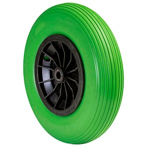 4001073105339 - Wagner-system - Schubkarrenrad - pannensicher - pu geschäumtes Rad ø 400 mm Tragkraft 100 kg