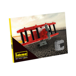 4002372721411 - 40141 Postkarte Doppeldecker Mini- Bausteine  4002372721411 Idena