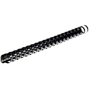 4250504520672 - 100 Kunststoffbinderücken schwarz für 65 Blatt 4250504520672 100 Stück 4250504520672 - 100 Kunststoffbinderücken schwarz für 65 Blatt 4250504520672 100 Stück