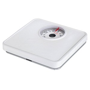 Tempo weiss Personenwaage