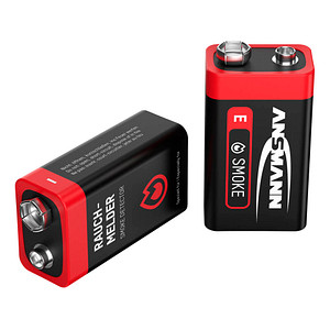 4013674089727 - Batterien Rauchmelder E-Block   6LR61   9V-Block 1515-0006 4013674089727 2 Stück