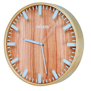4250594533729 - Funkwanduhr weiß braun Holz Ø 300 cm 4250594533729 Peweta 4250594533729 - Funkwanduhr weiß braun Holz Ø 300 cm 4250594533729 Peweta