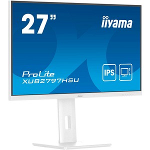 iiyama ProLite XUB2797HSU-W2 Monitor 68,6 cm (27,0 Zoll) weiß