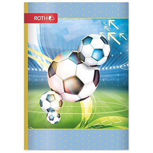 4028279491103 - ROTH Schulheft Fußball Lineatur 51 liniert A6 ohne Rand 32 Blatt 4028279491103 - ROTH Schulheft Fußball Lineatur 51 liniert A6 ohne Rand 32 Blatt