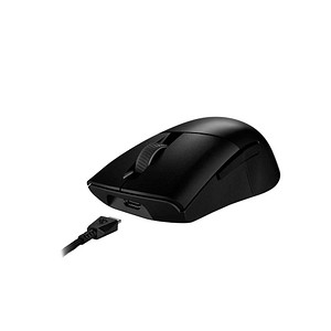 4711081762331 - Keris Wireless AimPoint Gaming-Maus Funk Bluetooth® USB Optisch Schwarz 5 Tasten Beleuchtet Wiederaufladbar