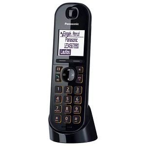 5025232841929 - KX-TGQ200GB Schnurloses Telefon VoIP Babyphone Freisprechen Beleuchtetes Display Schwarz
