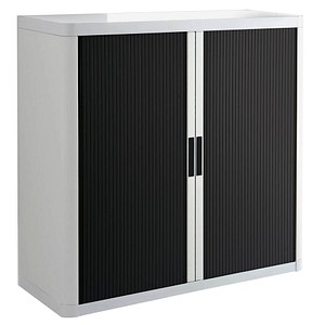 3660141934748 - Aktenschrank easy Office E1C0010000020 Kunststoff Stahl abschließbar 2 OH 110 x 104 x 415 cm keine Fachböden schwarz wei 3 3660141934748 - Aktenschrank easy Office E1C0010000020 Kunststoff Stahl abschließbar 2 OH 110 x 104 x 415 cm keine Fachböden schwarz wei 3