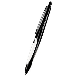 herlitz Kugelschreiber my.pen schwarz/weiß, Schreibfarbe: blau, 1 St.