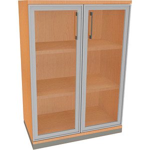 4260429767953 - fm Aktenschrank Oldenburg 4260429767953 buche Acrylglas klar 2 Fachböden 800 x 442 x 1133 cm 4260429767953 - fm Aktenschrank Oldenburg 4260429767953 buche Acrylglas klar 2 Fachböden 800 x 442 x 1133 cm