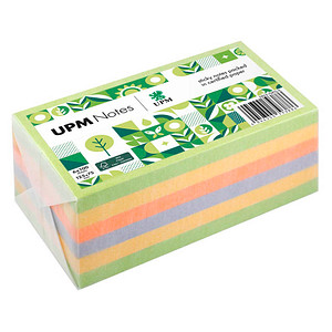 UPM Raflatac Haftnotizen 5855-76PG-6, Spring, 125x75mm, grün/gelb/orange violett, rechteckig 4044355793886 UPM Raflatac 6 Stück