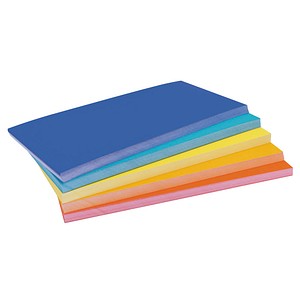 Magnetoplan Moderationskarten Rainbow 112501540, 20x10cm, rechteckig, 120g, farbig sortiert  4013695066981 Magnetoplan 250 Stück