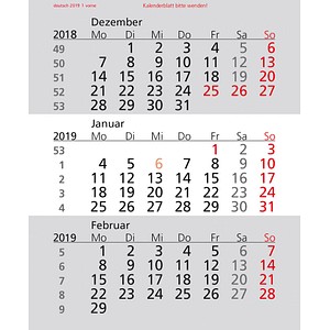 Ersatzkalendarium Für Tisch-Einsteckkalender 2026/2027, 1 St.