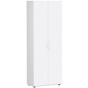 geramöbel Flex Garderobenschrank weiß/weiß