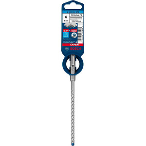 BOSCH EXPERT SDS plus-7X Hammerbohrer, Arbeitslänge: 100,0 mm; Gesamtlänge: 165,0 mm; Durchmesser: 6,0 mm, 1 St.