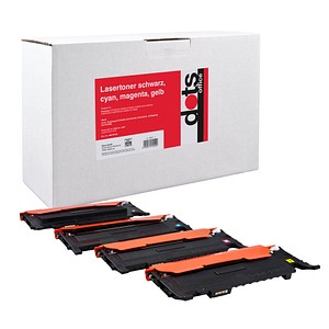 4250073731660 - Toner 35020005-DOTS kompatibel zu Samsung CLT-P4072C Multipack schwarz cyan magenta gelb 4250073731660 4 Stück