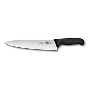 VICTORINOX Tranchiermesser Fibrox silber, Klinge: 25,0 cm, 1 St.