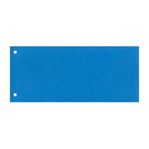 4018924150042 - Trennstreifen blau 180 g m² Karton 100 Blatt