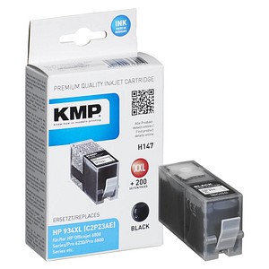 KMP H147 schwarz Tintenpatrone ersetzt HP 934XL (C2P23AE) KMP H147 schwarz Tintenpatrone ersetzt HP 934XL (C2P23AE)