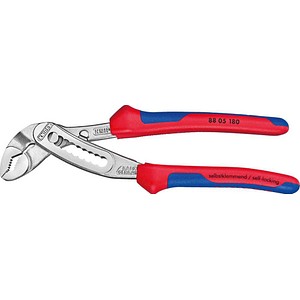 KNIPEX Wasserpumpenzange Alligator® 88 05 180 verchromt 18,0 cm