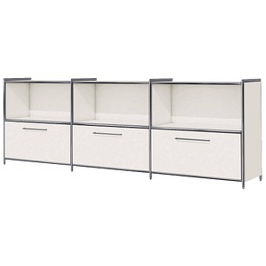 Kerkmann Sideboard Lago, 13799810 weiß 236,0 x 38,0 x 78,0 cm, 1 St.