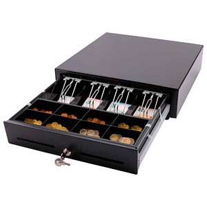 Olympia Schwarz Kasse, Kassenschublade Sd410a Hinweis Beachten - Image 3