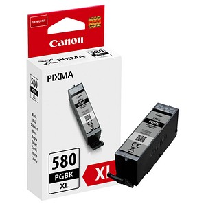 Canon PGI-580 XXL PGBK noir avex puce (KHL marque)
