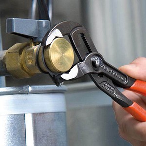 4003773022015 - 87 01 180 Cobra® Hightech-Wasserpumpenzange 180 mm grau atramentiert mit rutschhemmendem Kun - Knipex 4003773022015 - 87 01 180 Cobra® Hightech-Wasserpumpenzange 180 mm grau atramentiert mit rutschhemmendem Kun - Knipex
