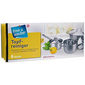 flink & sauber Topfreiniger, 6 St.