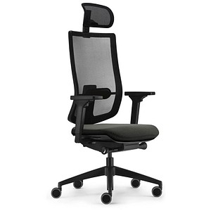 4049694007595 - Bürostuhl sedo pro light 2 anthrazit schwarz   schwarz mit Armlehnen bis 130kg 4049694007595 Sedus