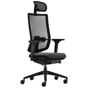 sedus Bürostuhl se:do pro light 2, AP-896/004 Stoff anthrazit, Gestell schwarz