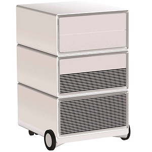 3660141951165 - easyOffice Black & White Rollcontainer weiß schwarz 4 Auszüge 390 x 436 x 642 cm 3660141951165 PAPERFLOW