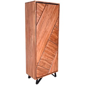 4041908137715 - Aktenschrank AMBALA 304113 akazie 3 Fachböden 400 x 400 x 1810 cm 4041908137715 Garden Pleasure