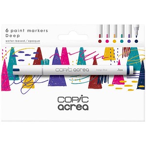 4511338064689 - acrea Deep Layoutmarker-Set farbsortiert 08 mm 4511338064689 6 Stück 4511338064689 - acrea Deep Layoutmarker-Set farbsortiert 08 mm 4511338064689 6 Stück